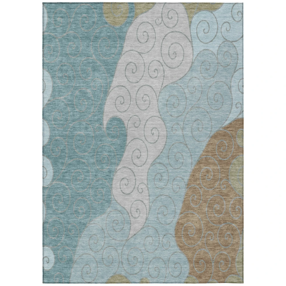 Chantille ACN2464 Teal 9' x 12' Rug