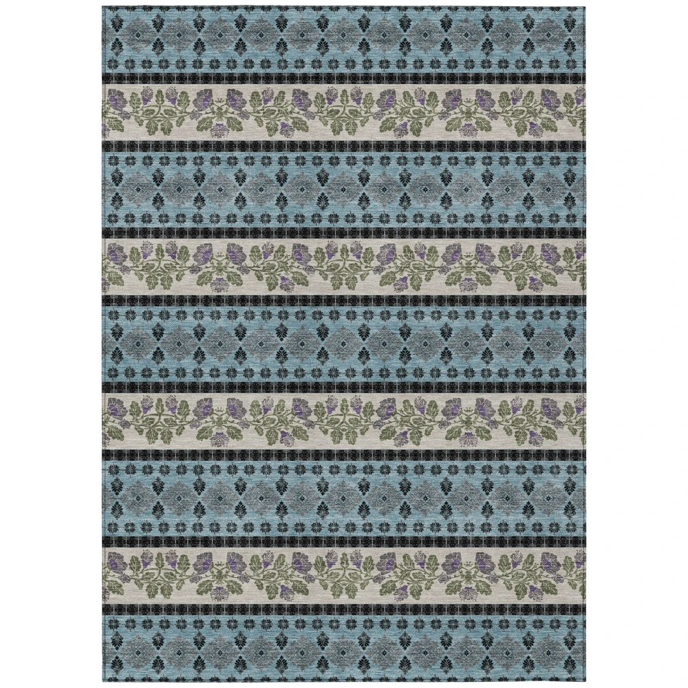 Chantille ACN2465 Aqua 3' x 5' Rug
