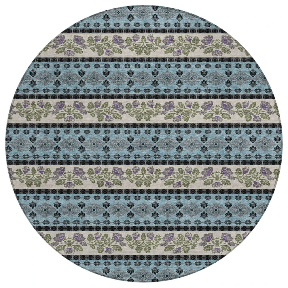 Chantille ACN2465 Aqua 8' x 8' Rug