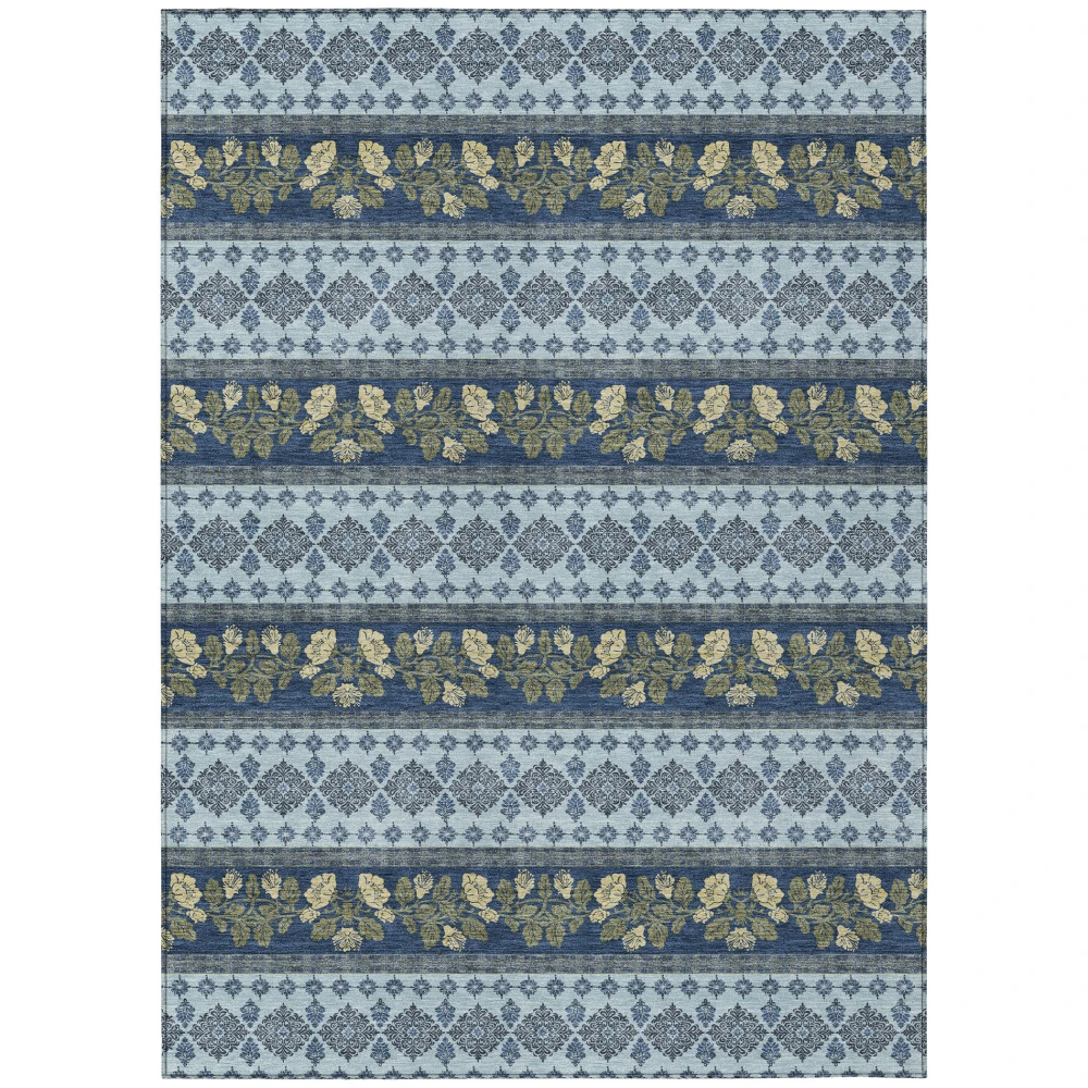 Chantille ACN2465 Navy 3' x 5' Rug