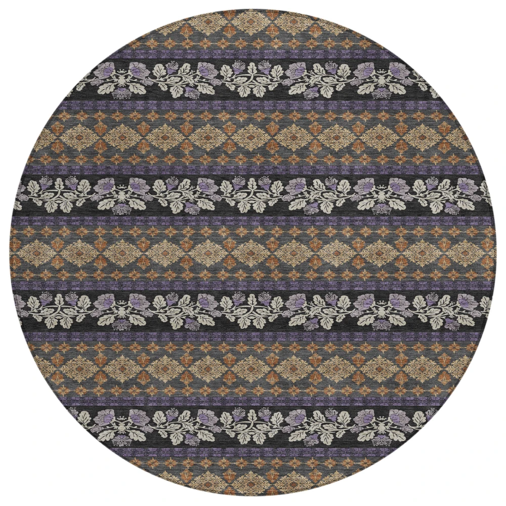 Chantille ACN2465 Plum 8' x 8' Rug