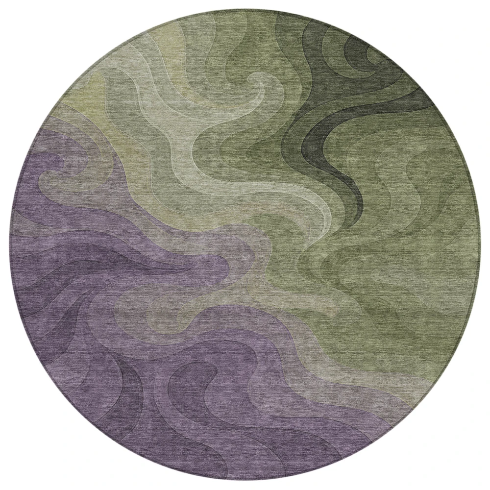 Chantille ACN2468 Plum 8' x 8' Rug