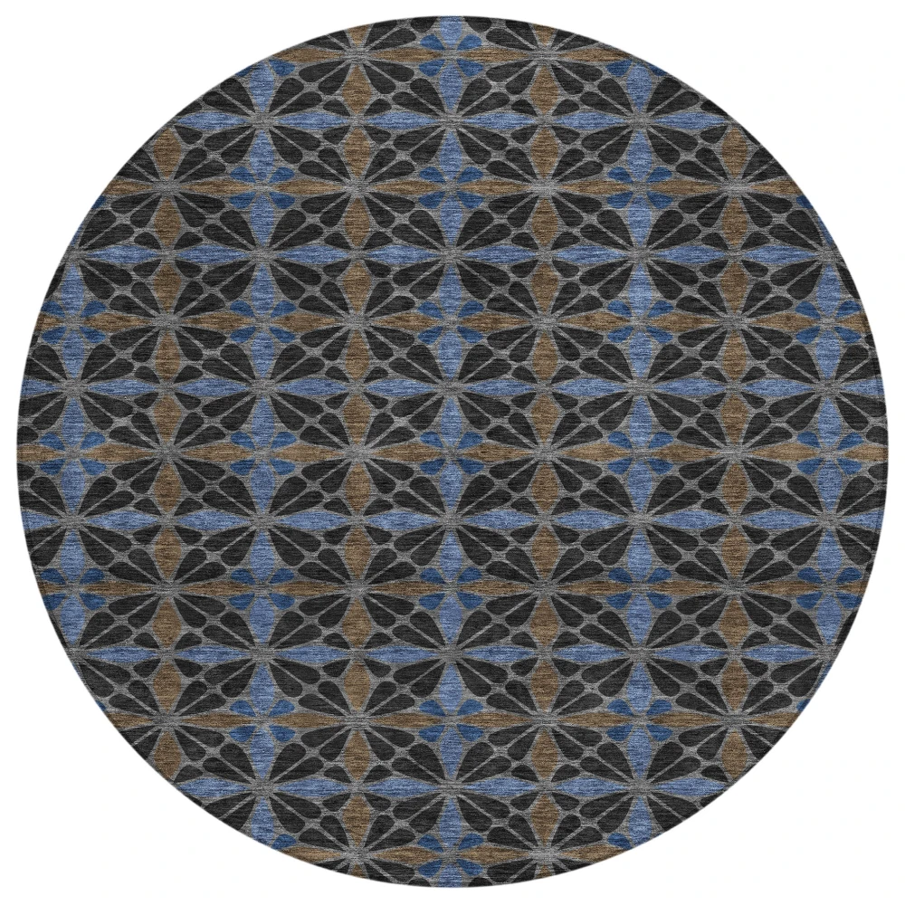 Chantille ACN2469 Black 8' x 8' Rug