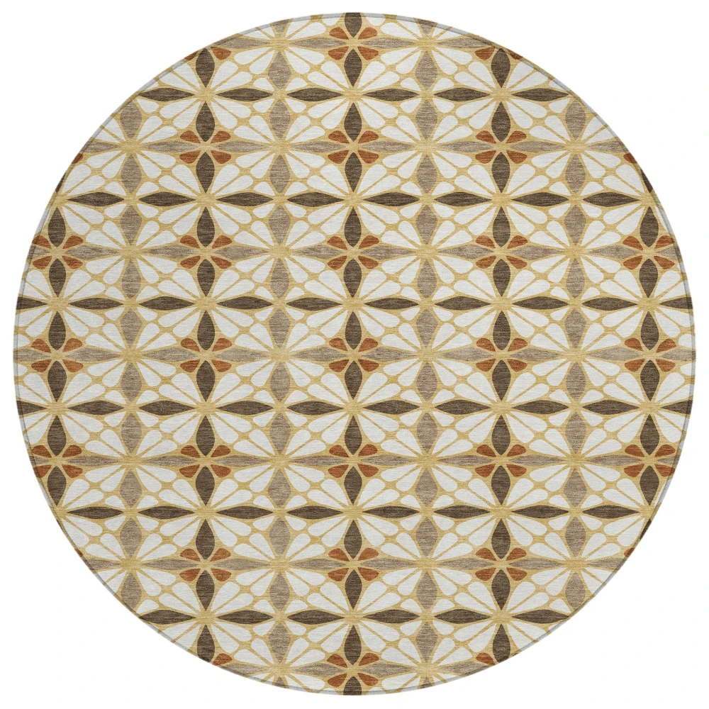 Chantille ACN2469 Gold 8' x 8' Rug