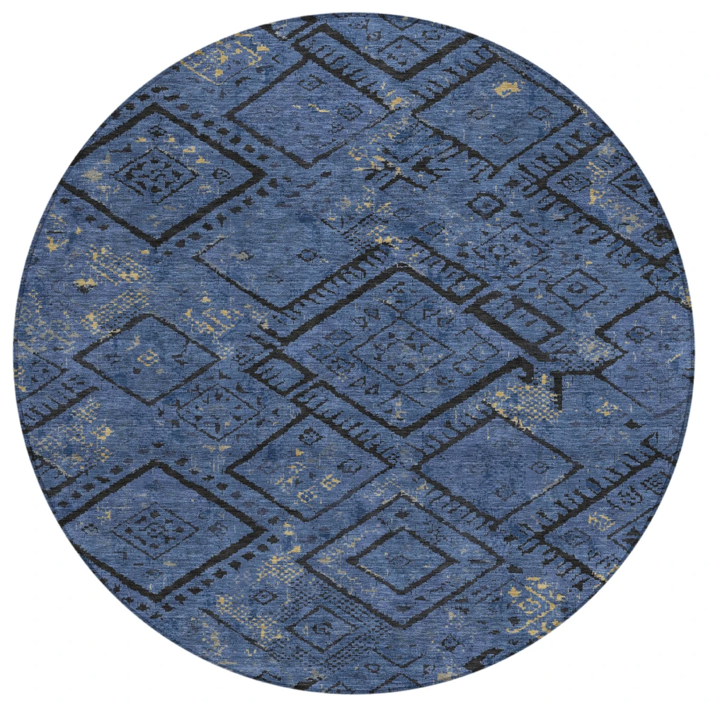 Chantille ACN2470 Navy 8' x 8' Rug