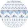 Blue / Ivory