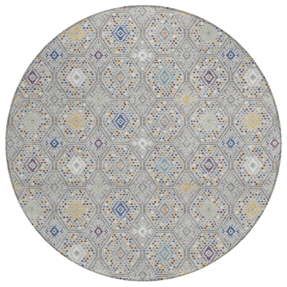 Chantille ACN2471 Silver 8' x 8' Rug