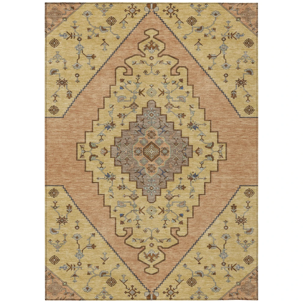 Chantille ACN2472 Gold 3' x 5' Rug