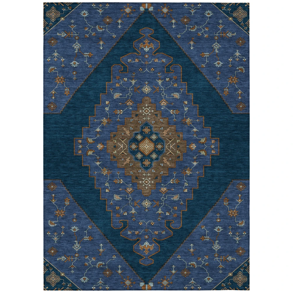 Chantille ACN2472 Navy 3' x 5' Rug