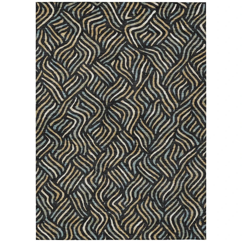 Chantille ACN2474 Black 9' x 12' Rug