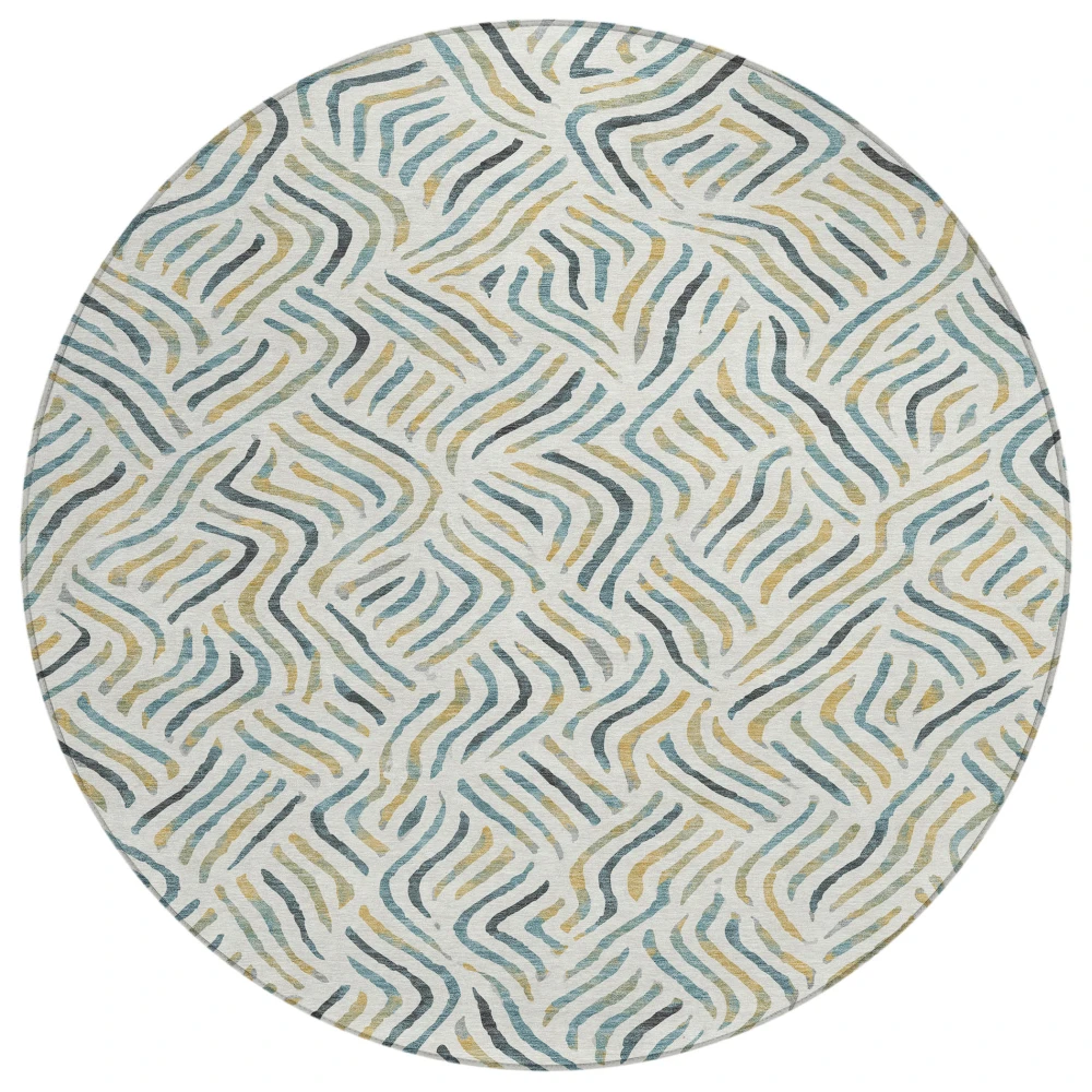 Chantille ACN2474 Ivory 8' x 8' Rug