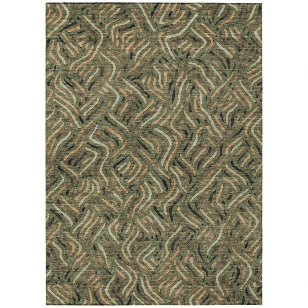 Chantille ACN2474 Olive 8' x 10' Rug