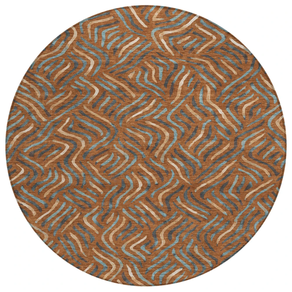 Chantille ACN2474 Paprika 8' x 8' Rug