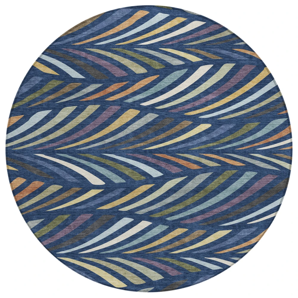 Chantille ACN2475 Navy 8' x 8' Rug