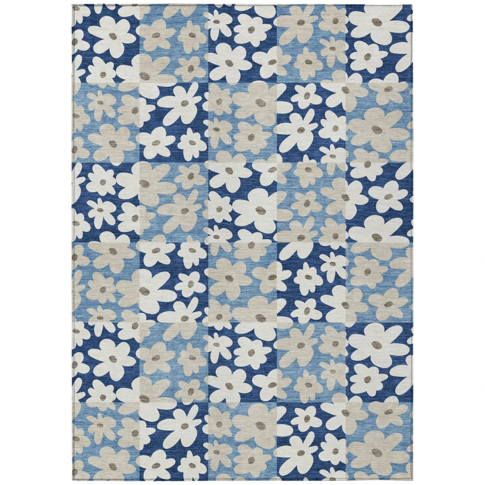 Chantille ACN2476 Blue 3' x 5' Rug