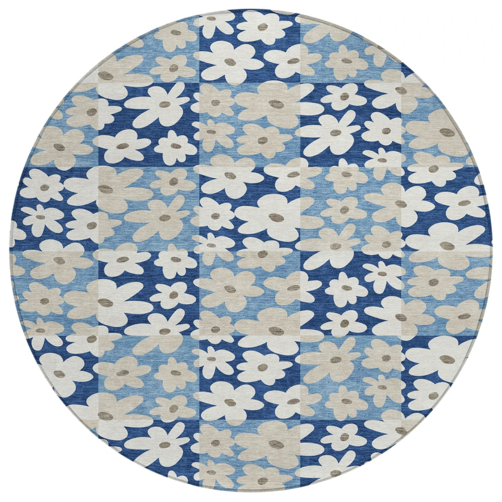 Chantille ACN2476 Blue 8' x 8' Rug