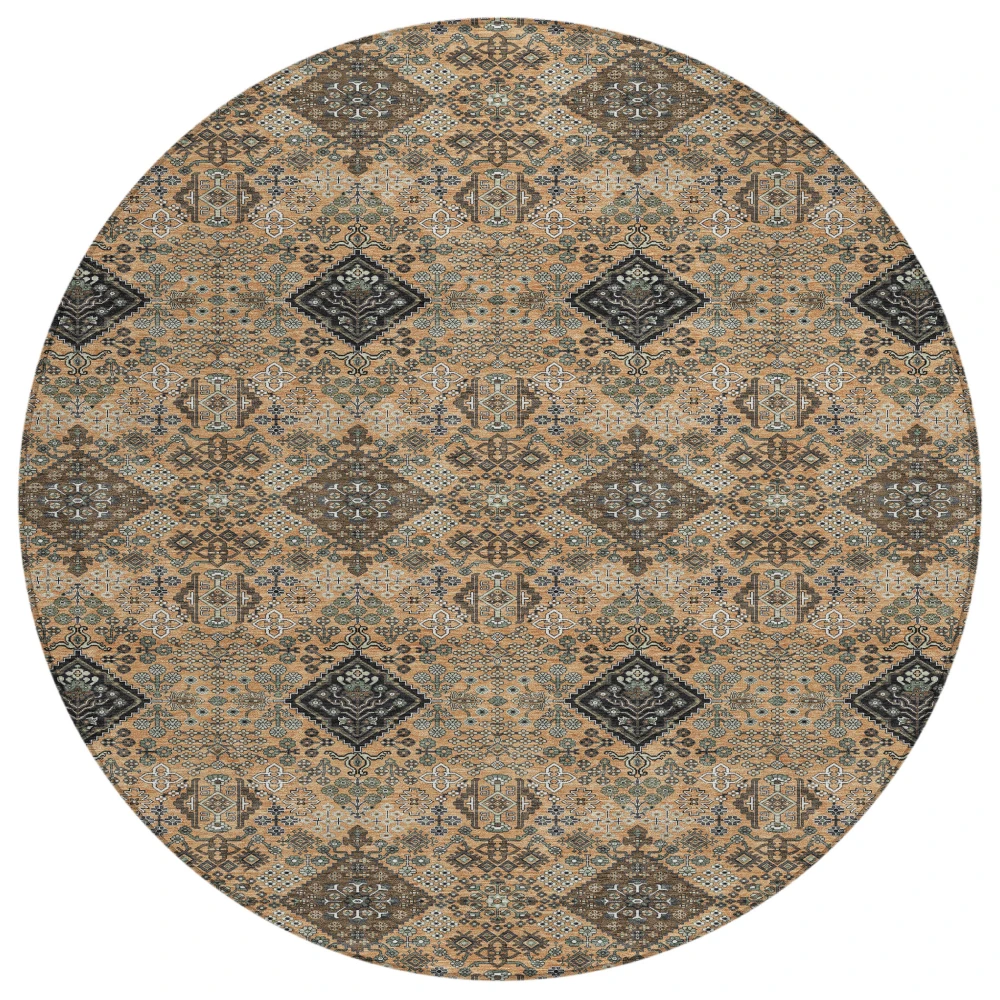 Chantille ACN2477 Copper 8' x 8' Rug