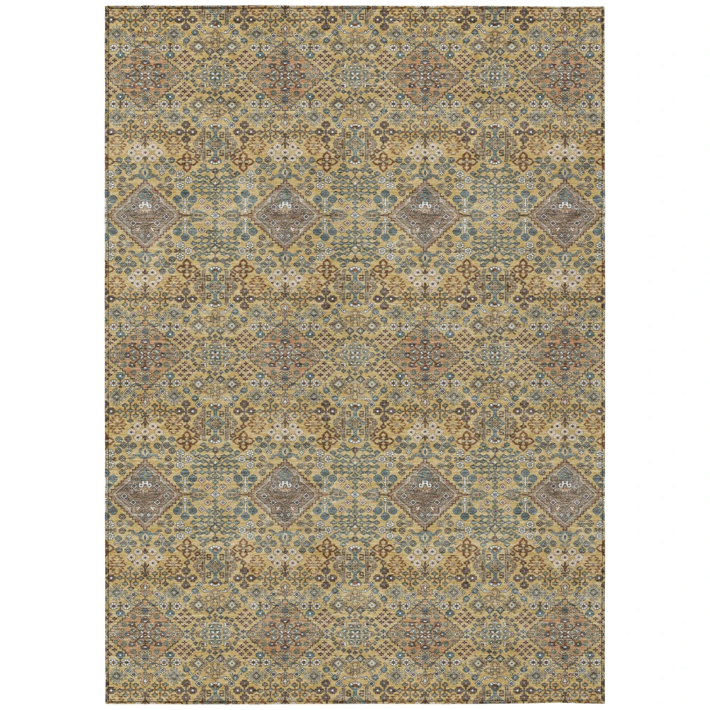 Chantille ACN2477 Gold 5' x 7'6