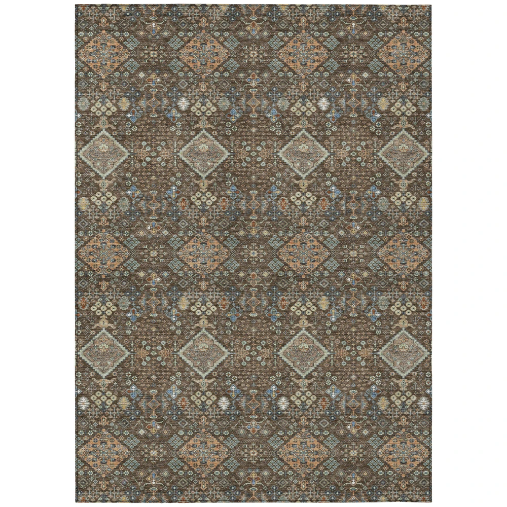 Chantille ACN2478 Chocolate 5' x 7'6