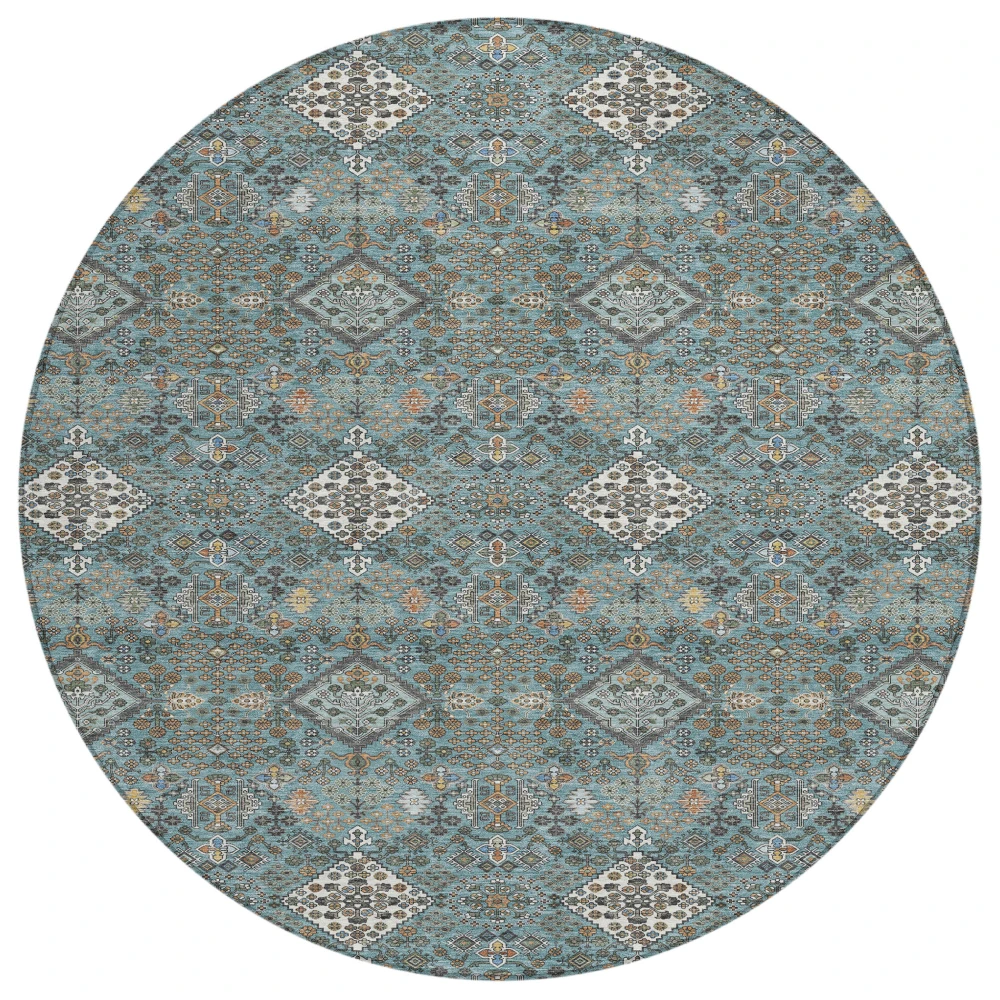 Chantille ACN2478 Teal 8' x 8' Rug