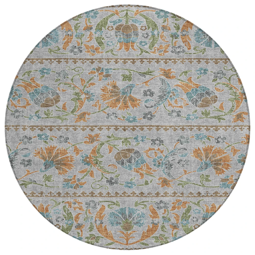 Chantille ACN2480 Silver 8' x 8' Rug