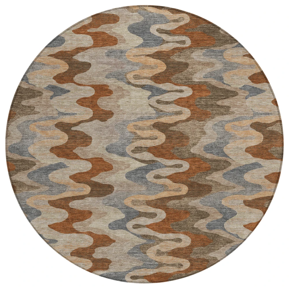 Chantille ACN2481 Brown 8' x 8' Rug