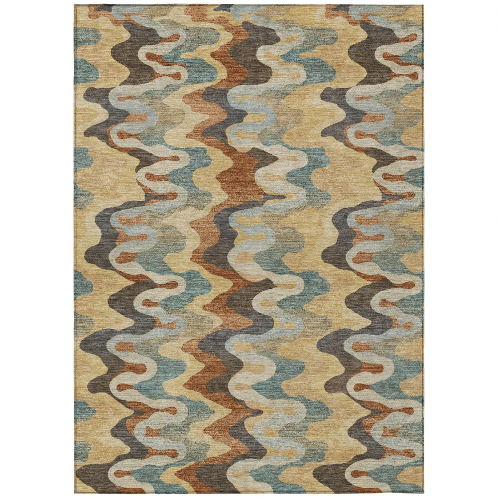 Chantille ACN2481 Gold 9' x 12' Rug