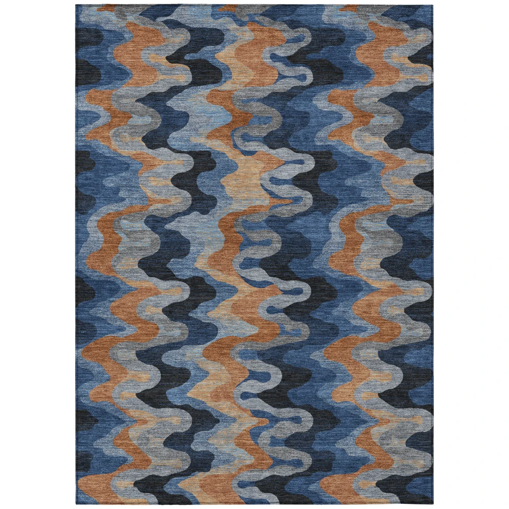 Chantille ACN2481 Navy 3' x 5' Rug