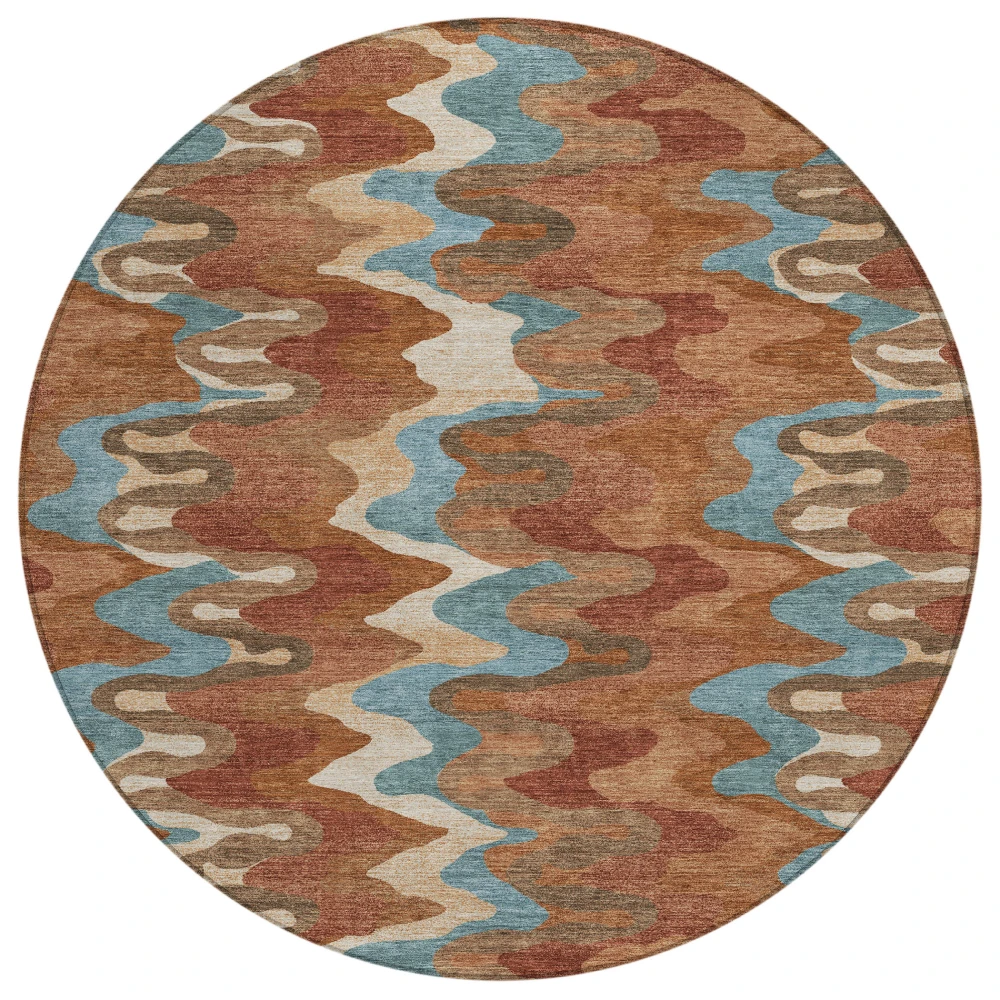 Chantille ACN2481 Paprika 8' x 8' Rug