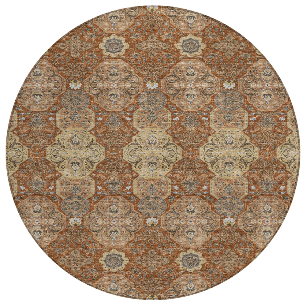 Chantille ACN2483 Paprika 8' x 8' Rug
