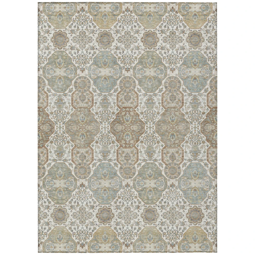 Chantille ACN2484 Ivory 5' x 7'6