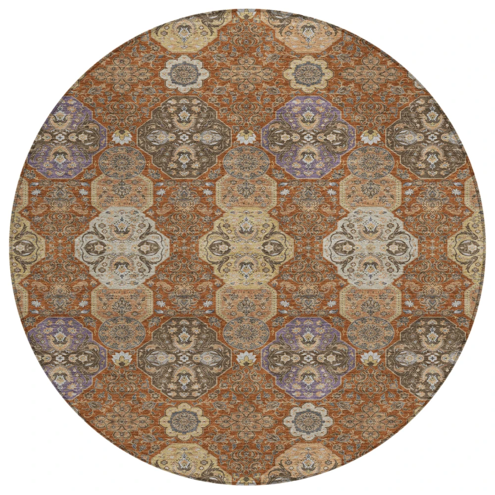 Chantille ACN2484 Paprika 8' x 8' Rug