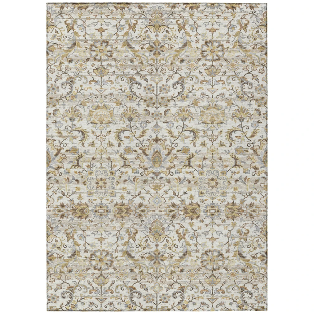 Chantille ACN2485 Ivory 5' x 7'6