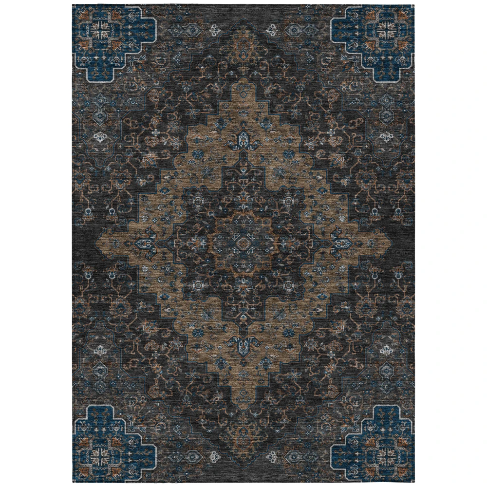 Chantille ACN2486 Black 5' x 7'6