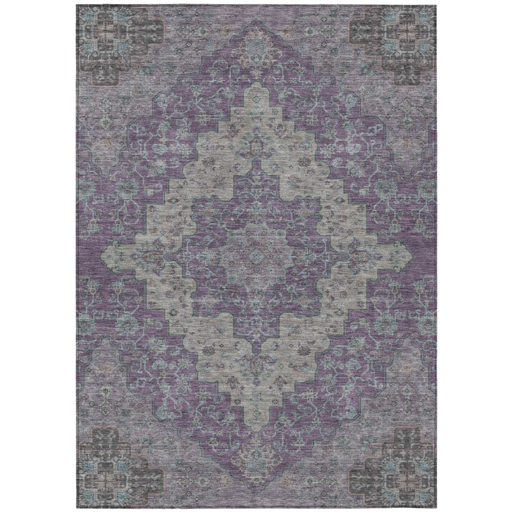 Chantille ACN2486 Purple 3' x 5' Rug