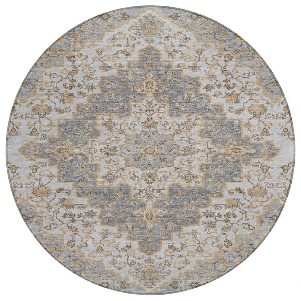 Chantille ACN2486 Silver 8' x 8' Rug