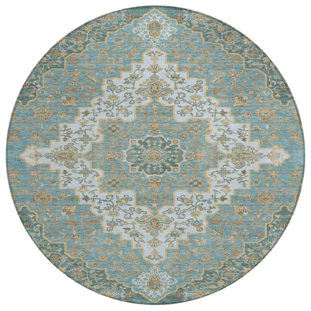 Chantille ACN2486 Teal 8' x 8' Rug