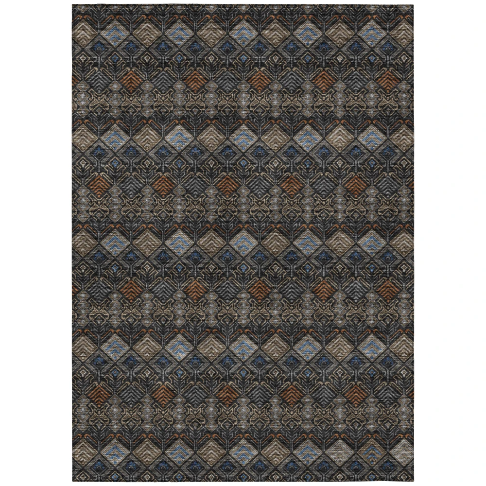 Chantille ACN2487 Black 5' x 7'6