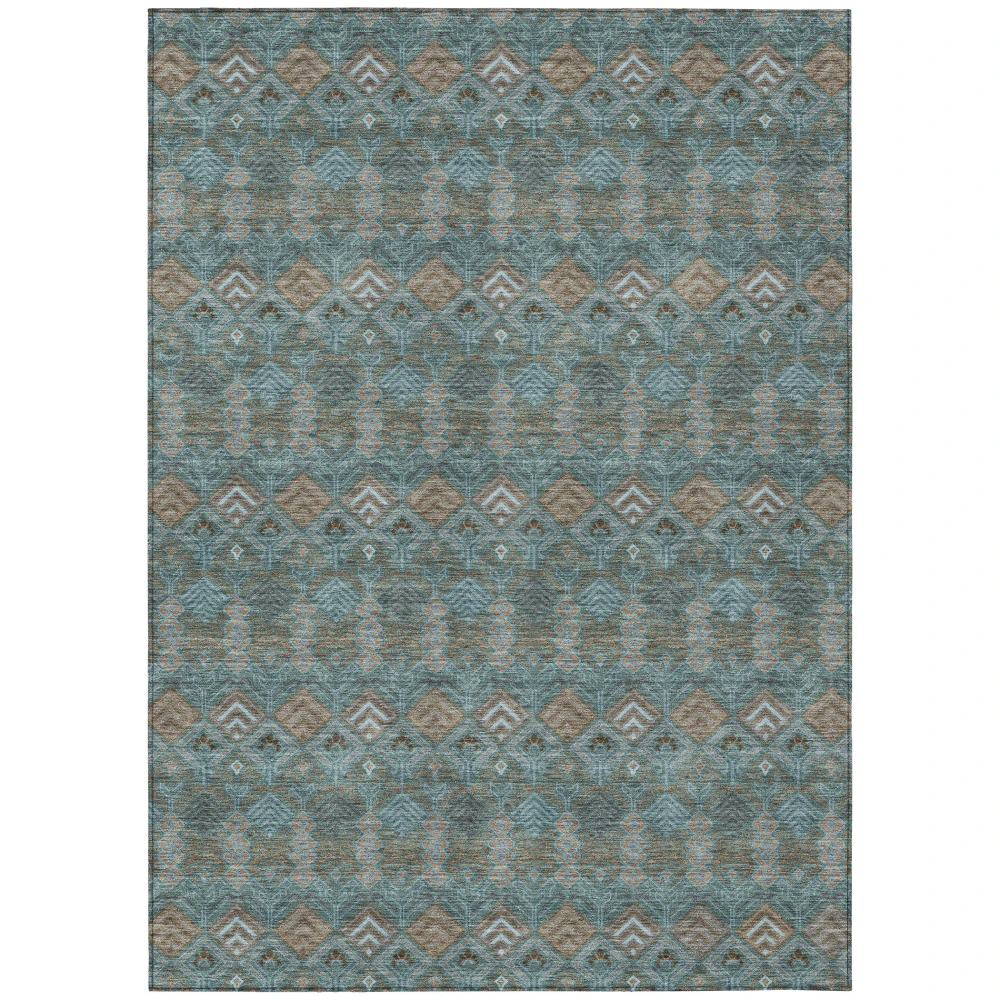 Chantille ACN2487 Teal 5' x 7'6