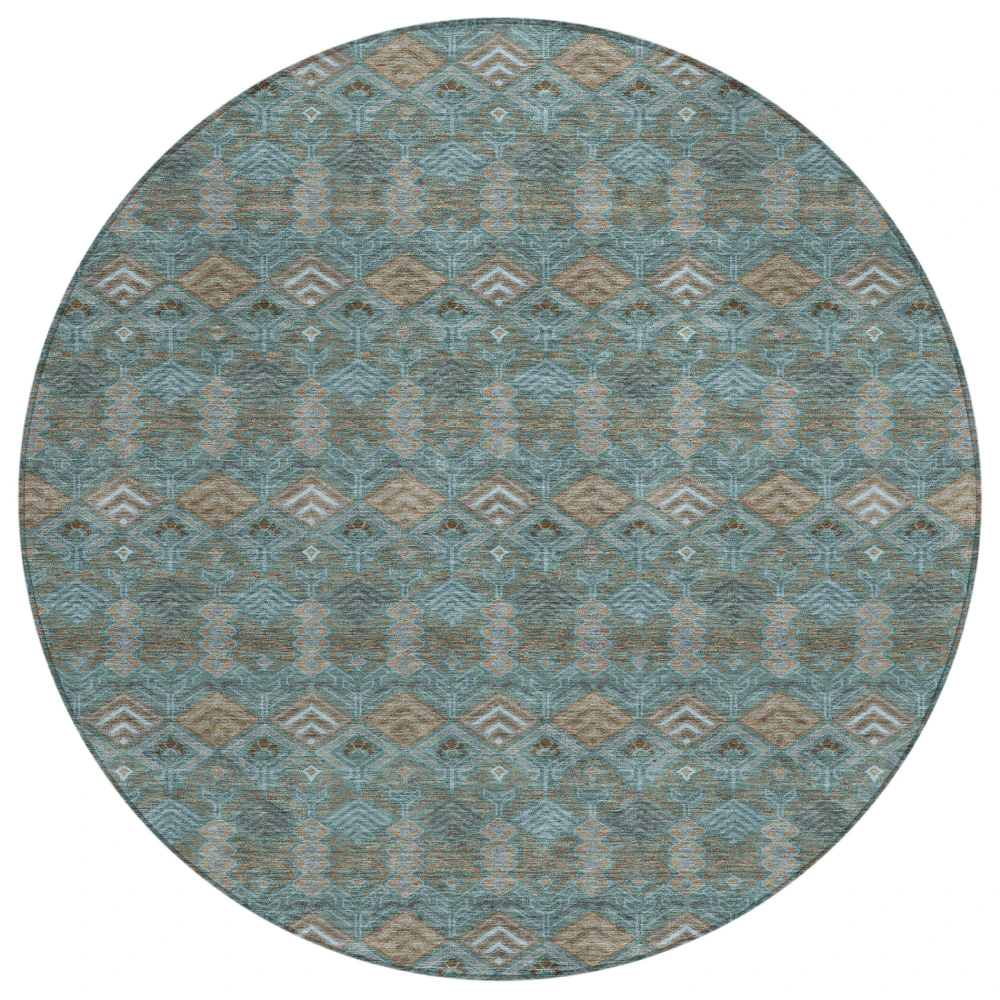 Chantille ACN2487 Teal 8' x 8' Rug