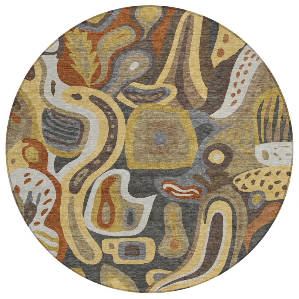 Chantille ACN2488 Coffee 8' x 8' Rug