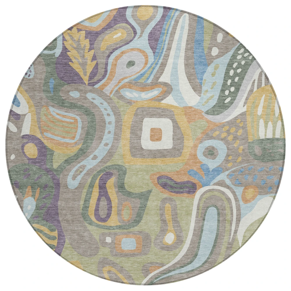 Chantille ACN2488 Green 8' x 8' Rug