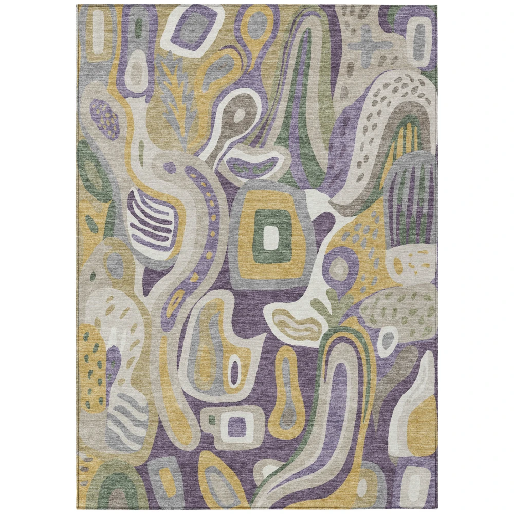 Chantille ACN2488 Plum 3' x 5' Rug