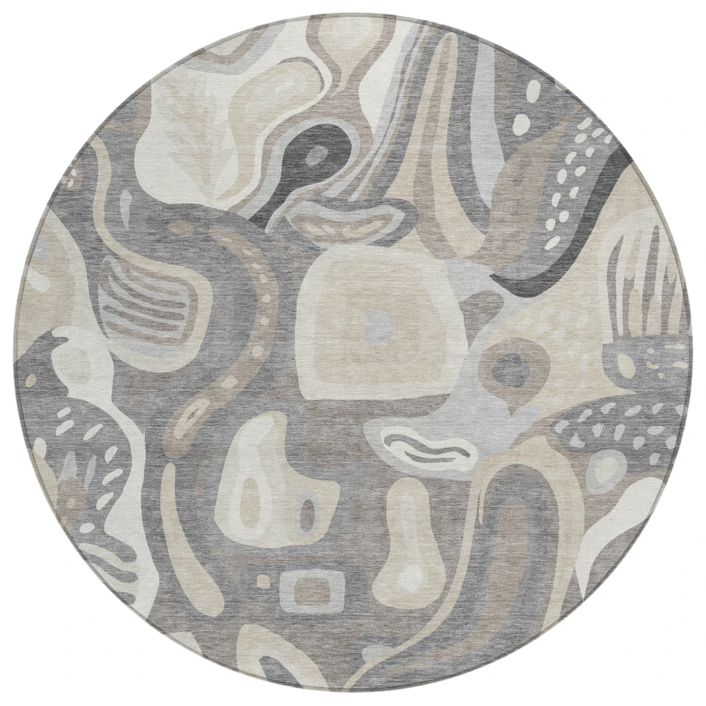 Chantille ACN2488 Taupe 8' x 8' Rug