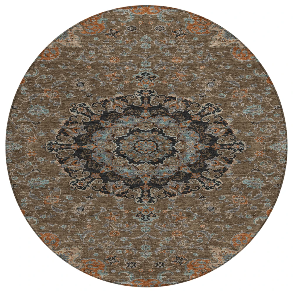Chantille ACN2489 Chocolate 8' x 8' Rug