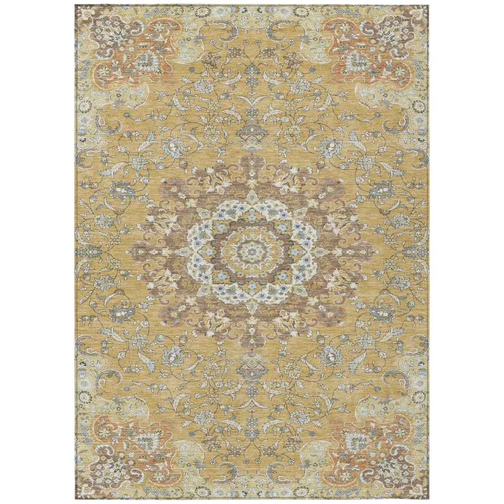 Chantille ACN2489 Gold 9' x 12' Rug