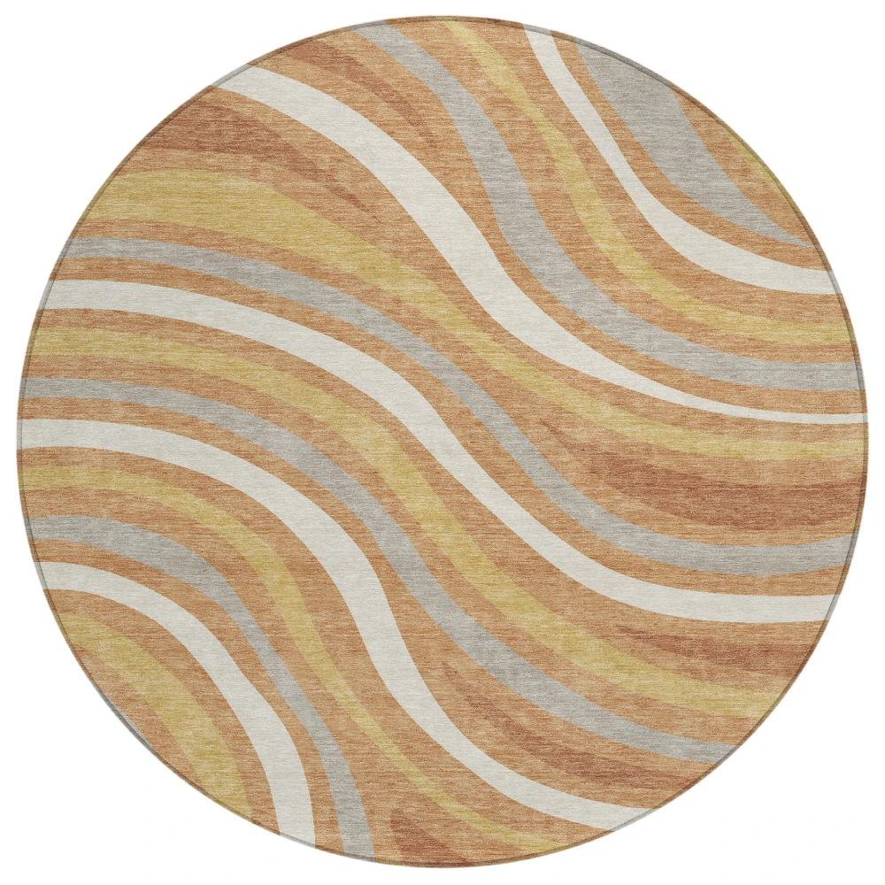 Chantille ACN2490 Copper 8' x 8' Rug