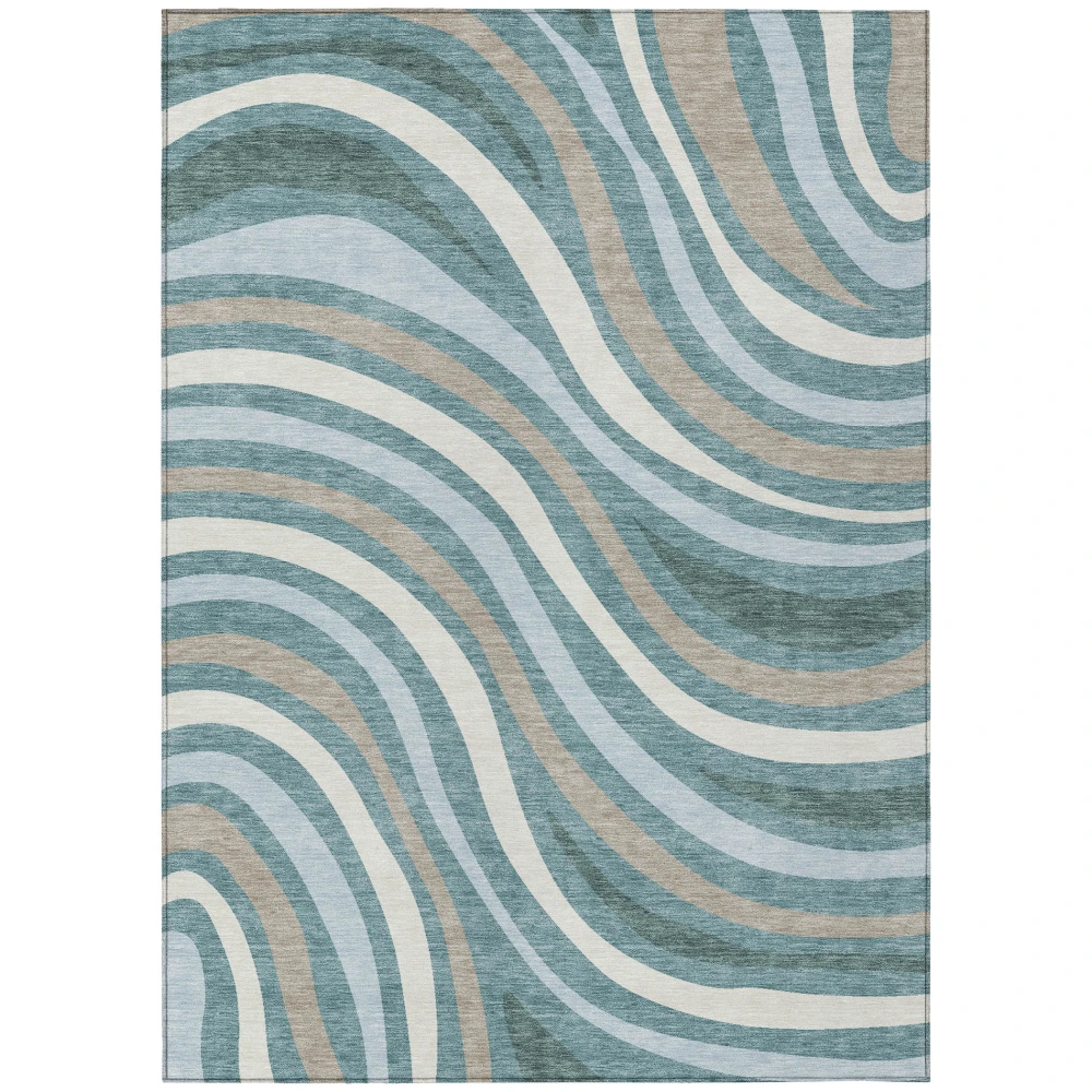 Chantille ACN2490 Teal 8' x 10' Rug