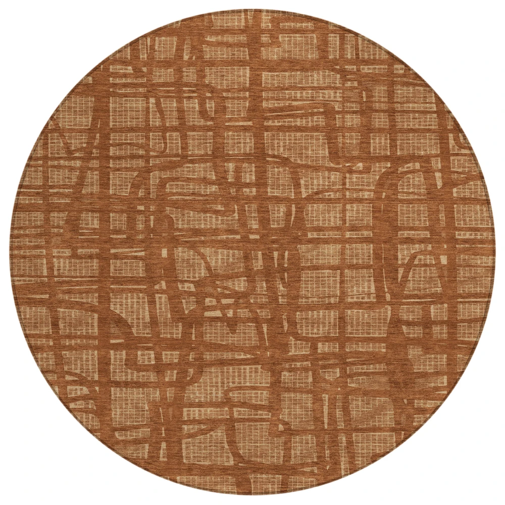 Chantille ACN2491 Paprika 8' x 8' Rug