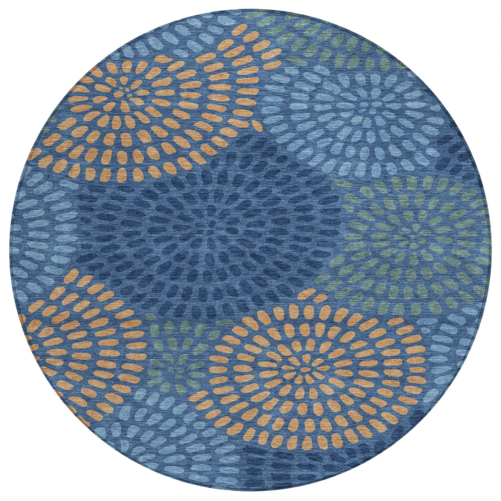Chantille ACN2492 Navy 8' x 8' Rug